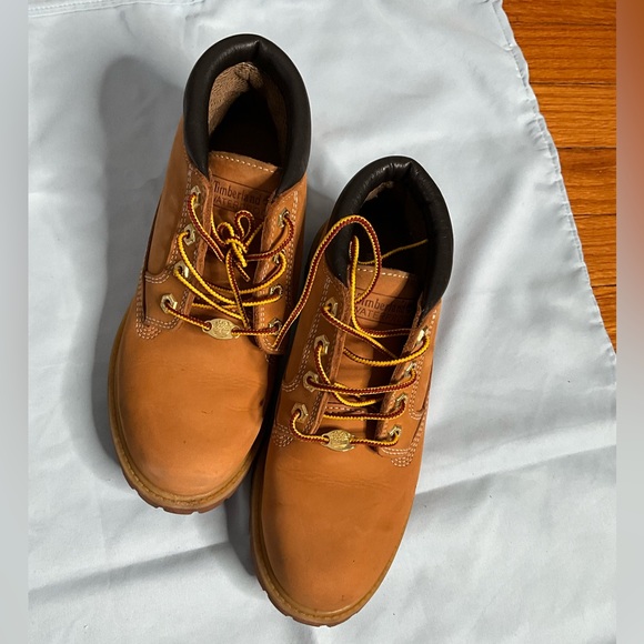 ᴡᴀᴛᴇʀᴘʀᴏᴏꜰ ʙᴏᴏᴛꜱ , ʙʀᴀɴᴅ: ᴛɪᴍʙᴇʀʟᴀɴᴅ, ꜱɪᴢᴇ  7.5 ᴜꜱ , ᴄᴏʟᴏʀ : ᴡʜᴇᴀᴛ ɴᴜʙᴜᴄᴋ - Picture 3 of 5